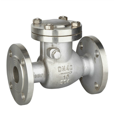 Stainless Steel H14W Swing Check Valve Flanged End