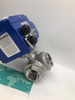 Stainless Steel 3Way Ball Valve With Electric Actuator