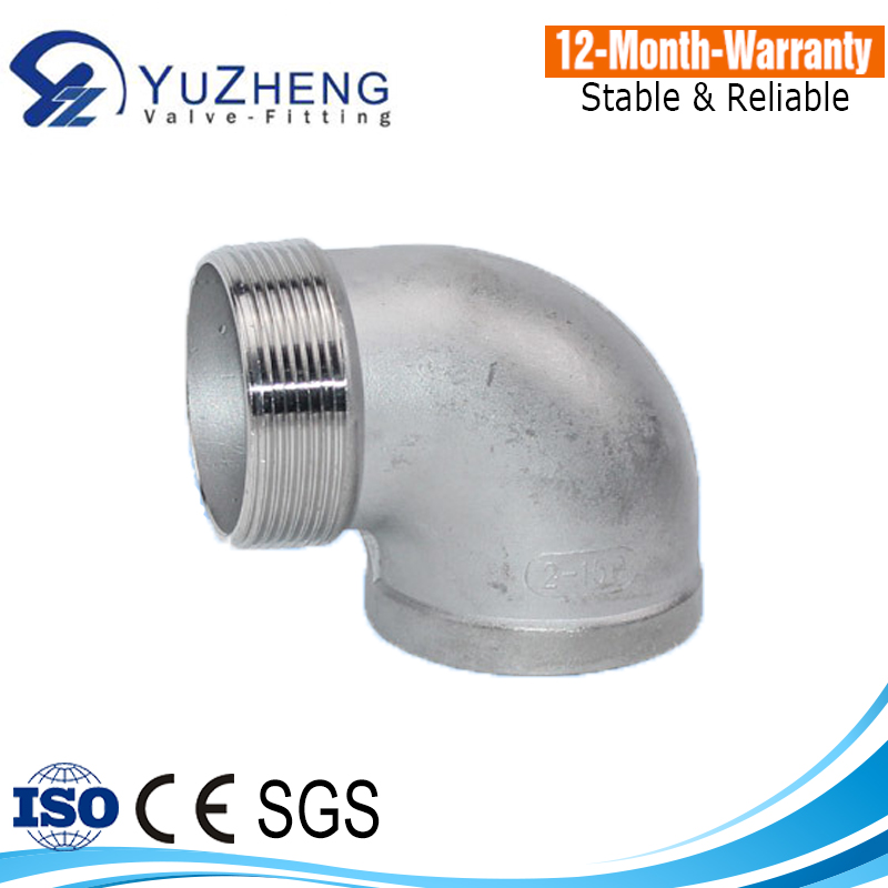 Stainless Steel Male and Female 90 Degree Elbow