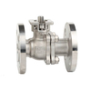 JIS Stainless Steel Flange Ball Valve With ISO5211 Mounting Pad